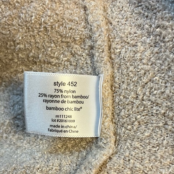 Barefoot Dreams Taupe Long Sleeve CozyChic Lite Circle Lounge Cardigan Sz M EUC - Picture 11 of 12